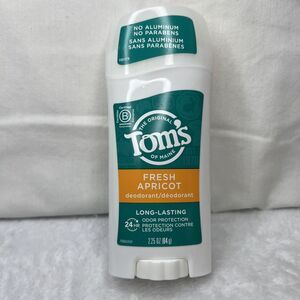 Tom's Of Maine Long Lasting Deodorant Fresh Apricot 2.25 oz NEW DISCONTINUED
